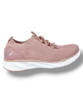 Skechers Women’s Dusty Rose Mesh Knit Slip-On Athletic Sneaker Shoes